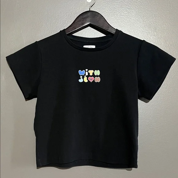 With Jean Graphic Baby Tee - Picture 7 of 7